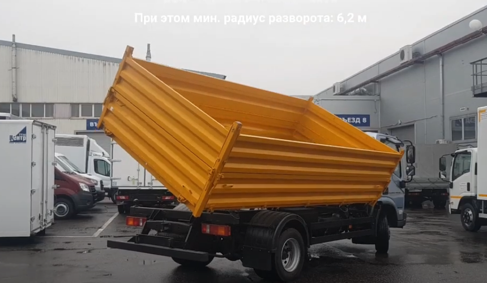 Самосвал-сельхозник на базе Валдай 12